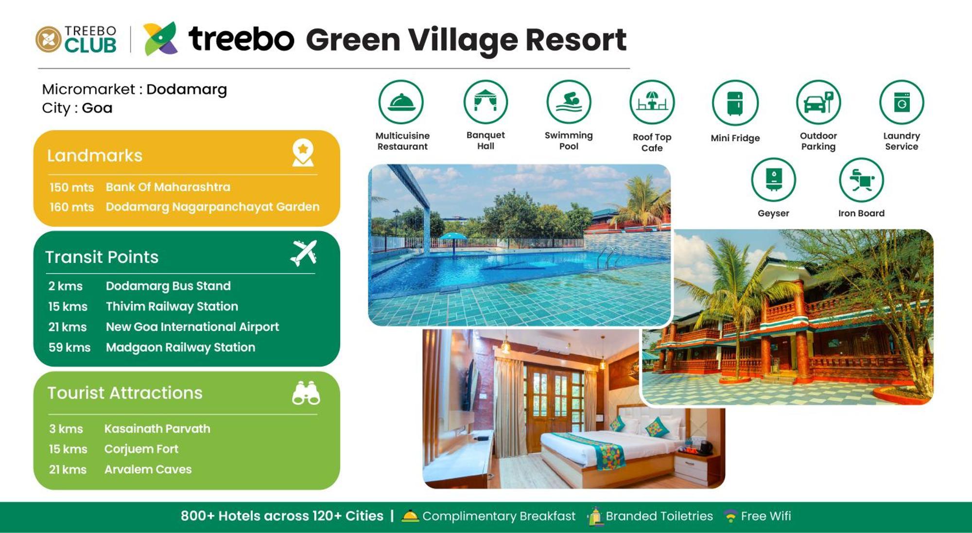 Treebo Green Village Resort - Goa Maneri  Ngoại thất bức ảnh